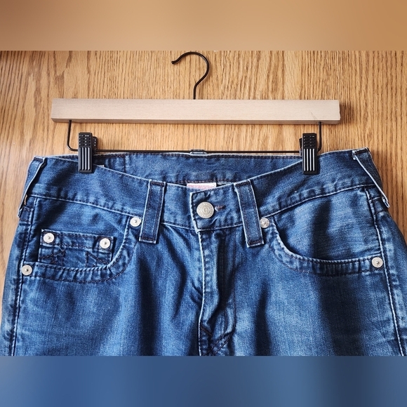 True Religion Vintage Bobby Bootcut Mens Jeans Size 31 - Picture 6 of 16